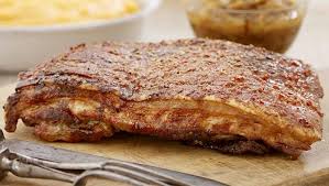 Primo roasted pork belly